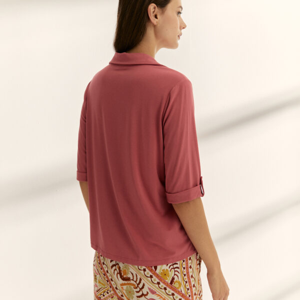 Camisa de punto manga corta Paz Torras - Imagen 3