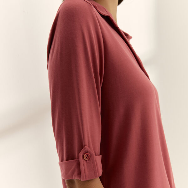 Camisa de punto manga corta Paz Torras - Imagen 4