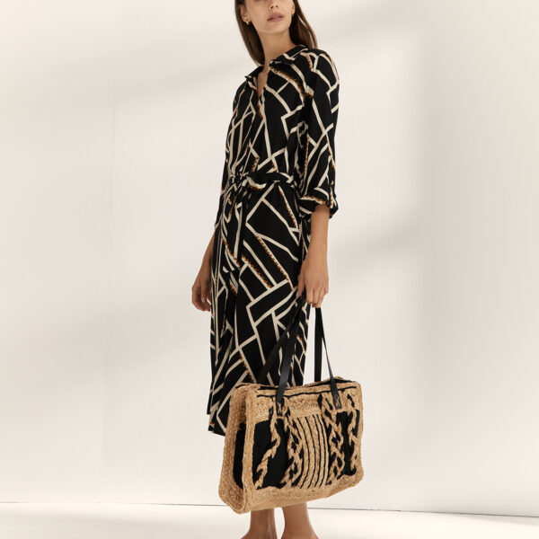 Bolso de rafia  Paz Torras - Imagen 4