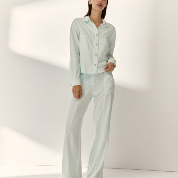 Pantalón de algodón orgánico Paz Torras