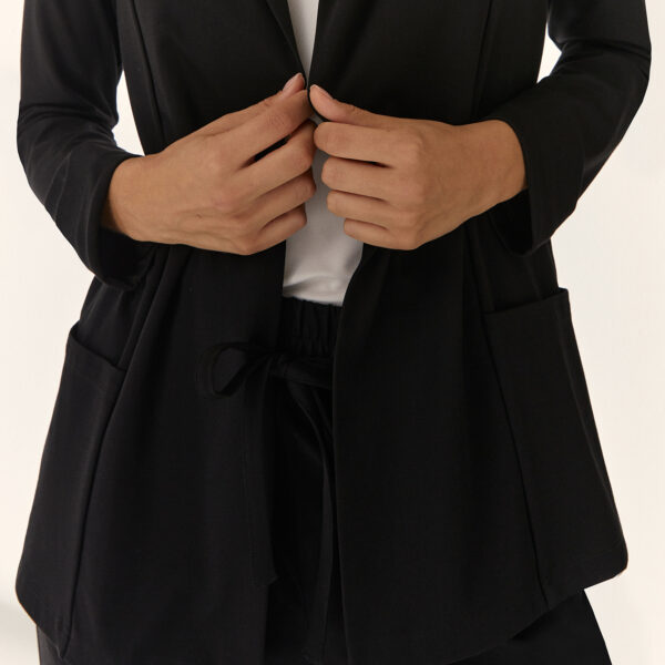Blazer larga negra Paz Torras - Imagen 2