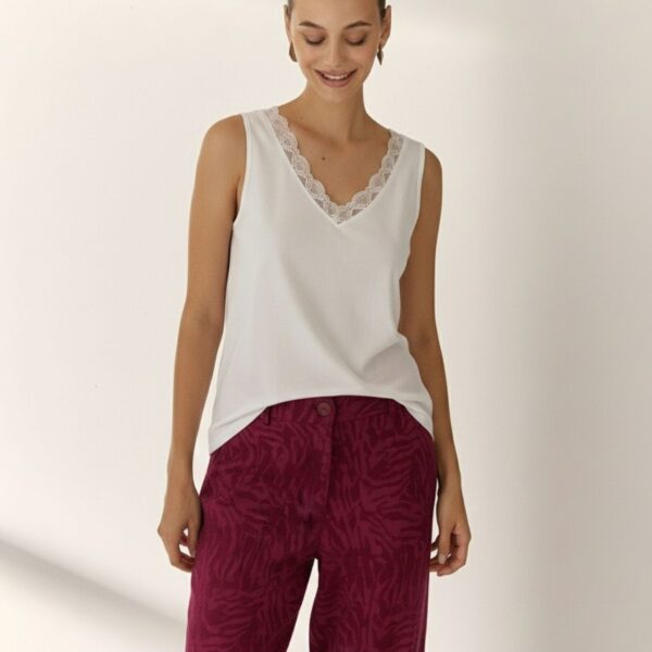 Camiseta lencera Paz Torras