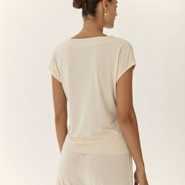 Camiseta lisa manga corta Paz Torras - Imagen 4