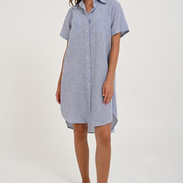 Vestido camisero suelto Boddyblue