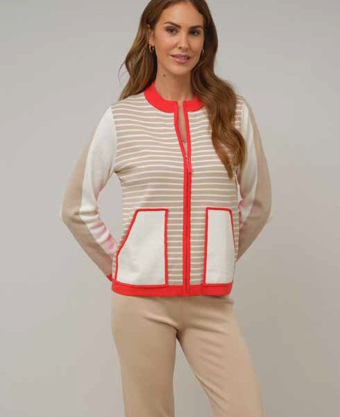 Chaqueta de punto cremallera Scorzzo