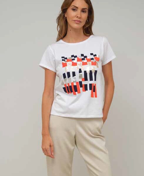 Camiseta blanca Scorzzo