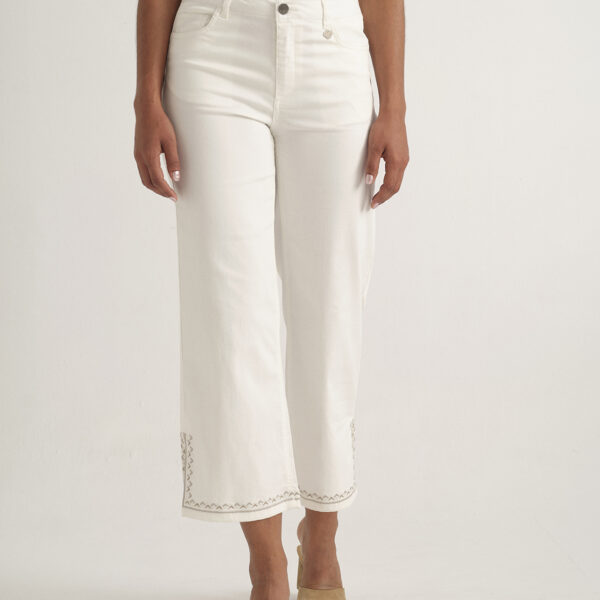 Pantalón tobillero ancho Azay