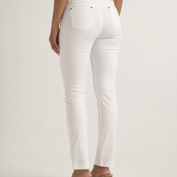 Vaquero blanco pitillo Azay - Imagen 2