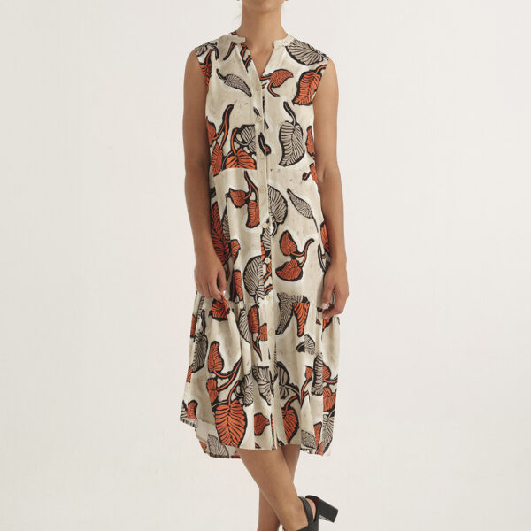 Vestido camisero midi Azay